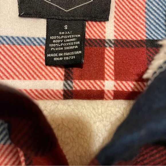 Sherpa Bonded Fleece Shirt Jacket - Picture 2 of 4